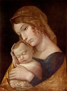 The Virgin with sleeping child, Andrea Mantegna