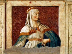 'Queen Esther', Andrea del Castagno, 1450