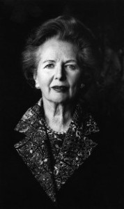 Another powerful woman: Margaret Thatcher, Prime Minister of England
