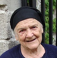 Elderly Middle Eastern woman