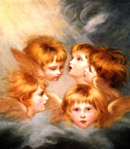 Heads of Angels, by Sir Joshua Reynolds