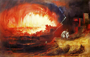 The destruction of Sodom and Gomorrah, John Martin