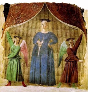 Madonna del parto (the Pregnant Madonna) Piero della Francesca