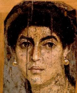 Samaritan Woman, Fayum coffin portrait