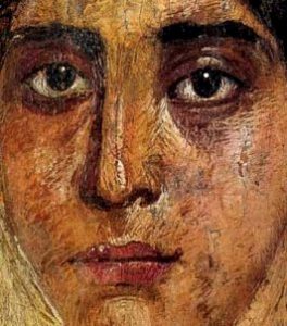 Woman's face, Fayum portrait