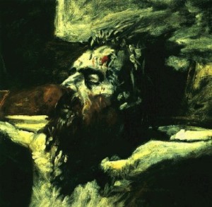 Head of Christ crucified, Nikolas Ge