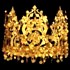Queen Vashti: Gold crown