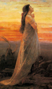The lament of Jephtah's daughter, George Hicks