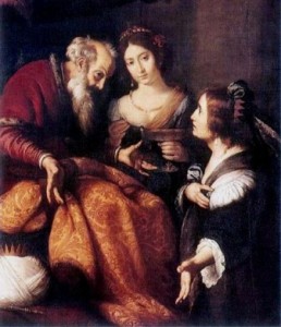Bathsheba Reminds David of his Promise, Bernardo Strozzi