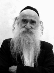 Old Jewish man smiling
