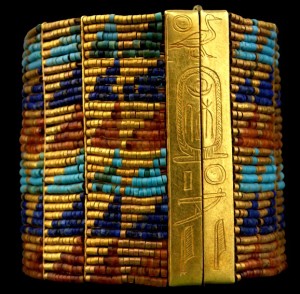 Bracelet belonging to Queen Ahhotep of the 18th dynasty, Egypt. Hagar may have been a slave, but she came from a sophisticated and wealthy country.