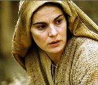 Mary of Nazareth as portrayed in the movie 'Passion of the Christ'