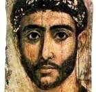 Face of a wealthy aristocrat, from the Fayum coffin portraits