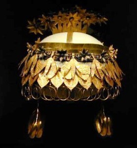 Ancient golden crown
