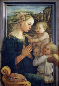 Madonna and Child with Angels, Fra Filippo Lippi, 1457-1465
