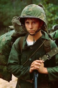 A boy soldier in Vietnam; David was younger than this when he killed Goliath