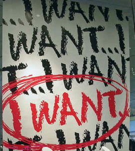 Poster: I WANT...
