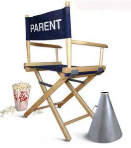 Director's chair for parents