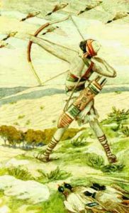 Ishmael the archer, James Tissot