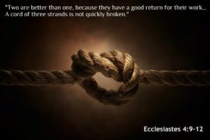 Ecclesiastes 4:9-12