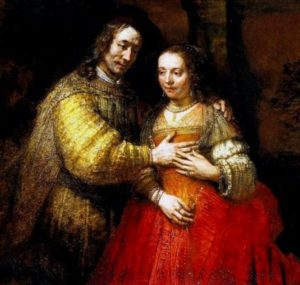 The Jewish Bride, Rembrandt