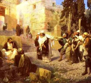 Christ and the Woman Taken in Adultery, Vasiliy Polenov