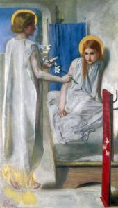 The Annunciation, Gabriel Rossetti