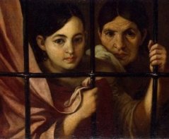 Murillo, Women at a grille