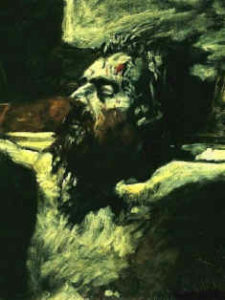 Crucifixion, Nicholas Gay, painting