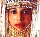 Young Middle Eastern bride
