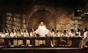 The Last Supper in 'The Greatest Story Ever Told'