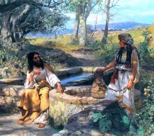 Jesus and the Woman of Samaria, painting by Henryk Siemiradzki