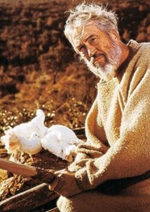 John Huston as Noah in the movie 'The Bible'
