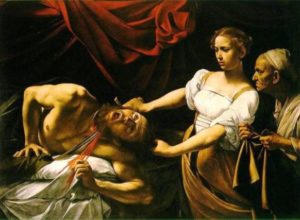 Caravaggio, 'Judith Beheading Holofernes', 1599.