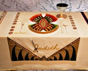 The Judith Table, from Judy Chicago's The Dinner Party
