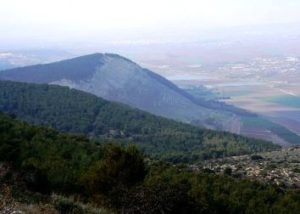 Where it happened: the slopes of Mount Gilboa