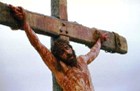 What happened when a man was crucified?