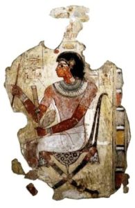 Nebamun, Egyptian official, from a wall painting