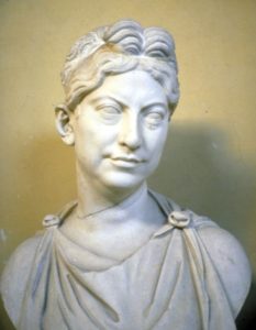 Marble bust of a Roman matron. Priscilla, Bible woman