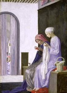 Robert Anning Bell, Mary and Elizabeth