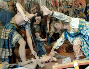'Slaughter of the Innocents', from the extraordinary artworks at Sacro Monte of Varallo
