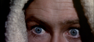 The all-seeing eyes of the Angel/God in 'The Bible'