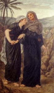Thomas Matthews Rooke, Naomi and Ruth, 1876