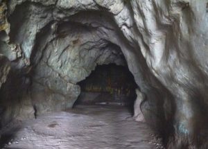 Entrance to a cave