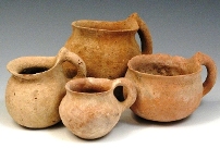 'Babies did not wear diapers; they ‘went’ into small clay pots that the mother carried with her. A mother quickly learnt to read the signals her baby sent when it was about to excrete, and since a baby virtually never left its mother’s side, this was easier than it would be now.' Childbirth in ancient times