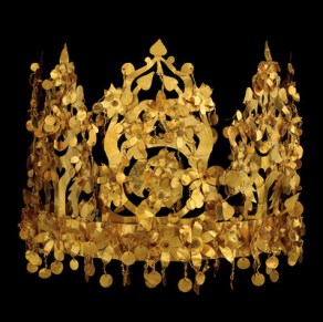 Ancient golden crown
