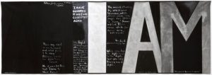 I am Who am, painting by Colin McCahon, 1987