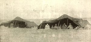 Early photograph of nomadic tents