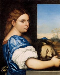 Salome with the head of John, del Piombo