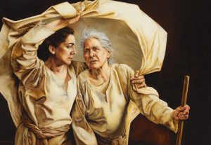 Ruth and Naomi, by Sandy Freckleton Gagon